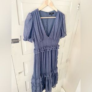 Beautiful ruffle midi dress